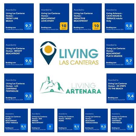 Apartamento Living Canteras Homes - Beachside Terrace Bikes Las Palmas de Gran Canaria
