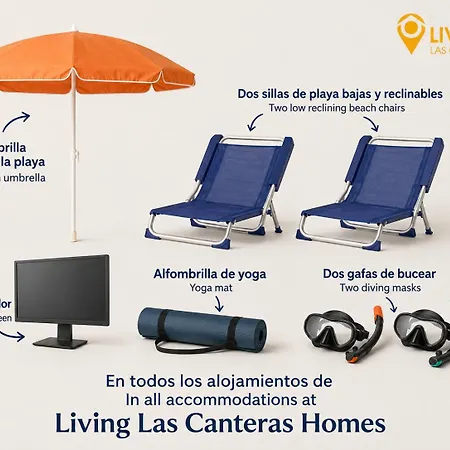 Living Canteras Homes - Beachside Terrace Bikes * Las Palmas de Gran Canaria